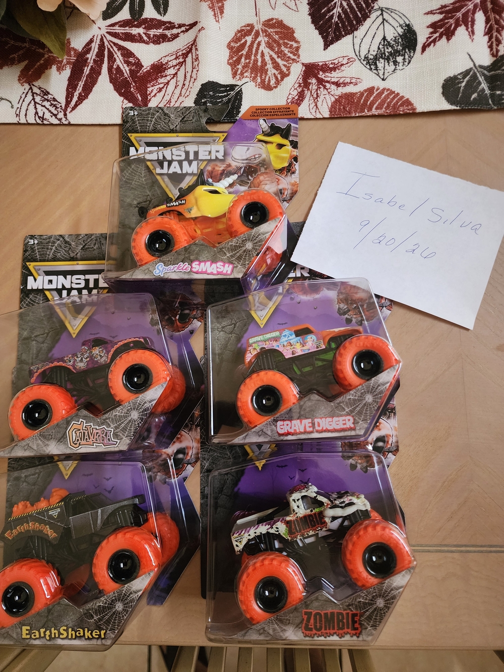 Monster Jam Kids Monster Truck Toy - Orange Wheels